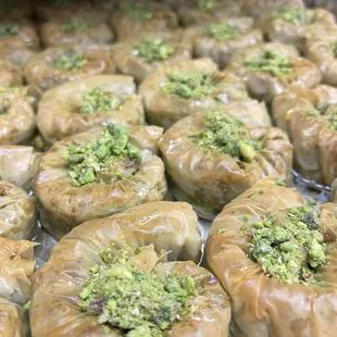 Pistachio baklava