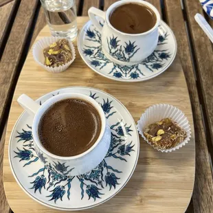 Turkish coffee and Turkish Delight