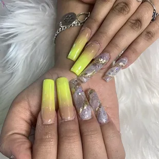 Nails done by Tulip nails and Spa