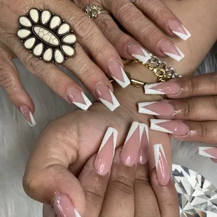 Nails done by tulip nails spa