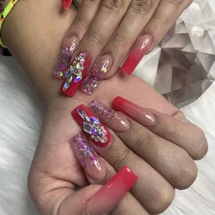 Nails done by Tulip nails and Spa