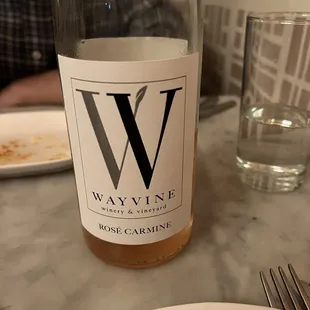 Waywine rosé carmine