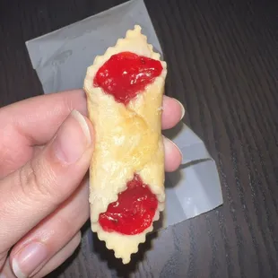 Kiffles with Raspberry filling