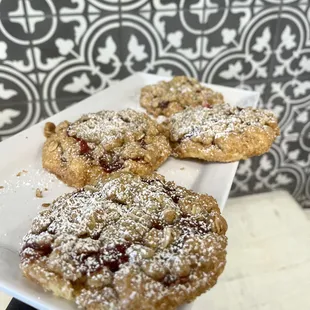 Strawberry rhubarb galette