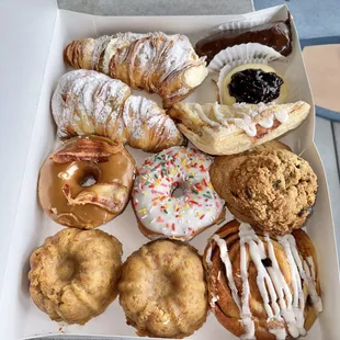 a box of doughnuts