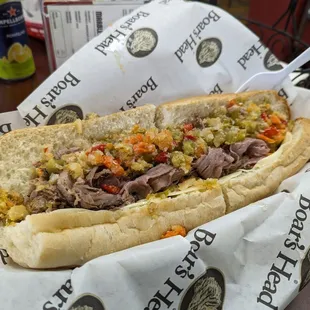 Italian beef - huge
