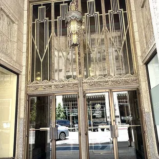 The front door