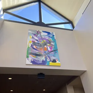 Tulsa ballet lobby artwork