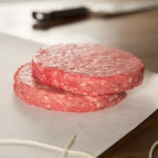 Fresh Hamburger patties
