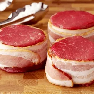 Bacon wrapped filets