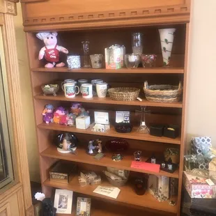 North side of business