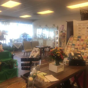 Southern side of business