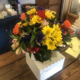 Another view of bouquet