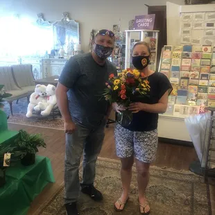 Myself Robert "Nick" Bennett and the star of the picture is the owner Rachel McGeough