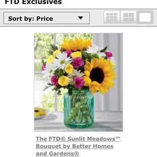 What the online order says it will look like