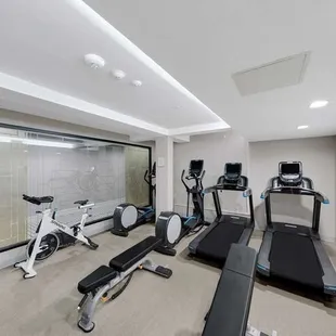Health club  fitness center  gym