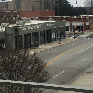 Foolish things coffee just down from the campus