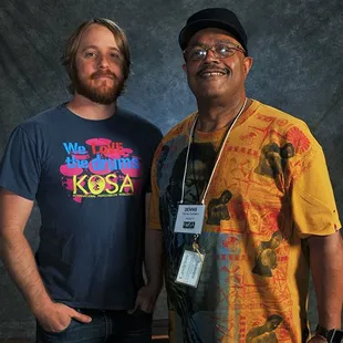 With the great Dennis Chambers