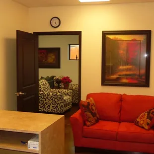 One of our spacious and comfy exam rooms.