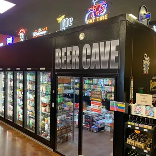 a beer cave