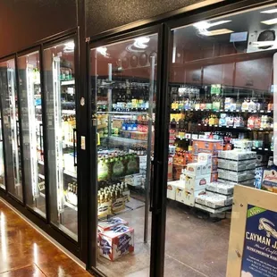 the inside of a store