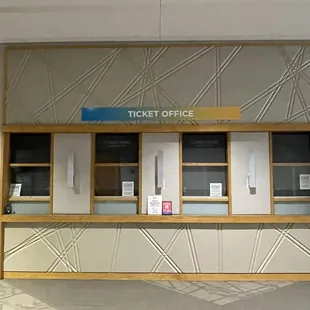 Ticket Booth located just inside theatre entry off E 2nd St