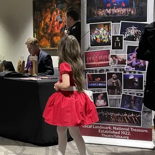 One of many "Little Annie" lovers in the audience