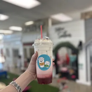 Valentine's Day special- Love potion Italian crème soda
*now on secret menu