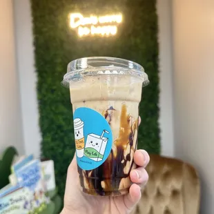 Iced Sea Salt caramel mocha