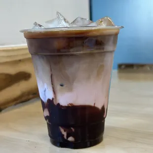 Chocolate Covered Strawberry Mocha
*A Valentine's Day Menu special now on our secret Menu