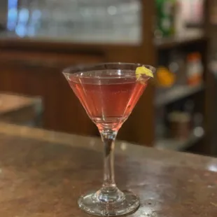 Monthly cocktail feature