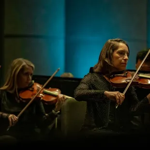 Concertmaster Rossitza Goza during a recent performance. Hear her incredible talent along with all of YOUR Tulsa Symphony!