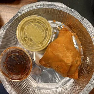 A single samosa (who else offers that? No one)