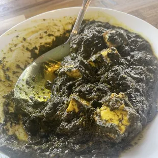 Palak paneer