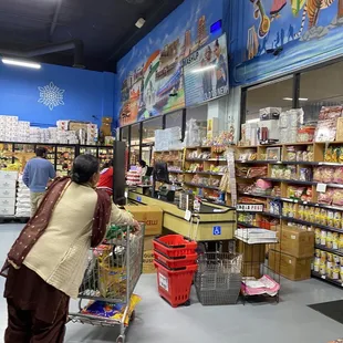 Cash register for your groceries