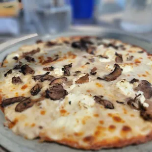 Mixed Mushroom Pizza