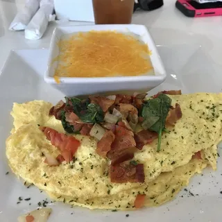3 Egg Omelette with Any 3 Items