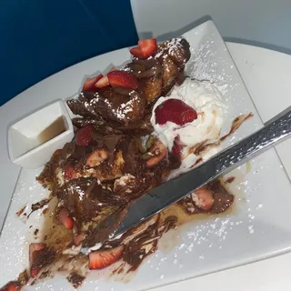 Strawberry Nutella Dream French Toast