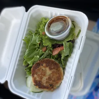 Crab Cake Salad