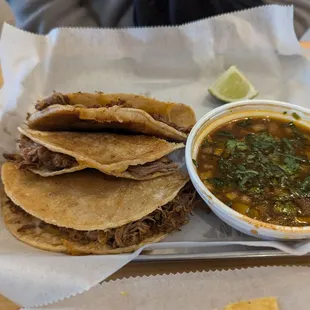 Birria tacos