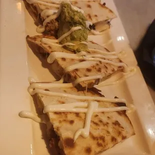 Chicken quesadillas