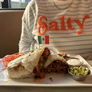 Vegetable Burrito