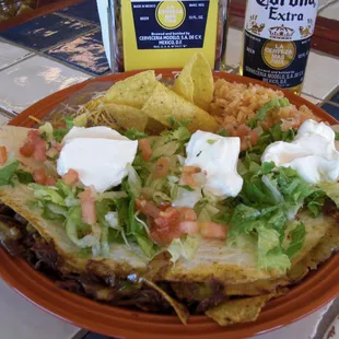 Sloppy Jose Quesadilla !