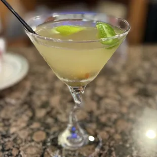 Mexican Martini and it comes with a shaker!
