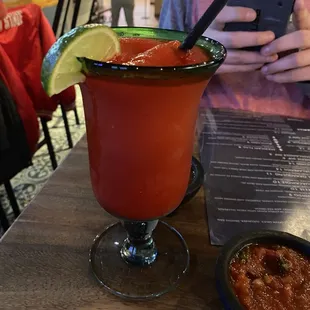 Frozen Strawberry Margarita