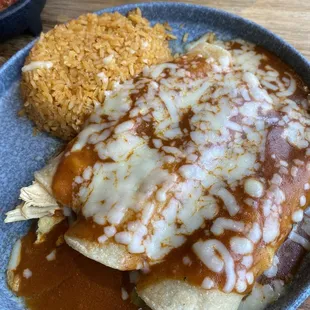 Chicken Enchiladas