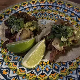 Ribeye tacos $28