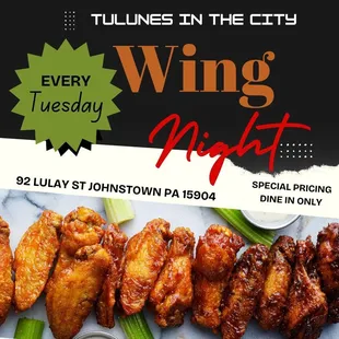 Tuesday Wing Night
