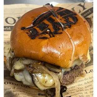 Mushroom Swiss Burger