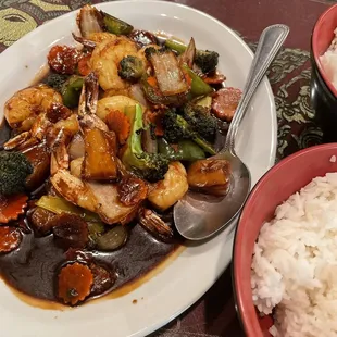 Teriyaki Dish with Shrimp